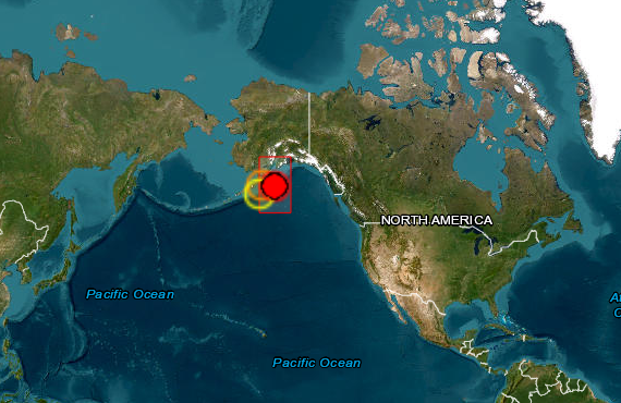 Another earthquake hit Alaska tonight It was registered around 5
