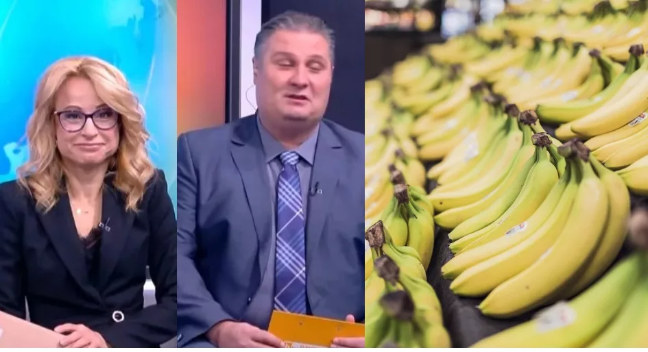 кадри bTV Боби Лазаров от дете не яде банани по