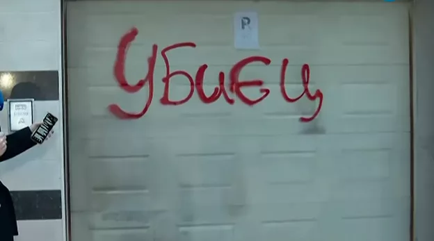 Кадри Нова ТВВидеото с прегазеното куче в столичния квартал Разсадника