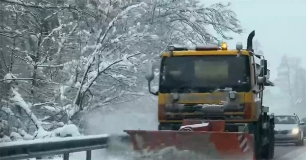 Кадри Нова ТВОбилни снеговалежи в Северна България и силен вятър