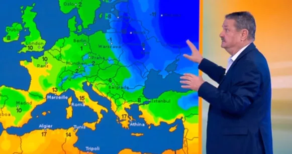 Кадри БТВПрогнозата на професор Рачев сочи че идва едно краткотрайно